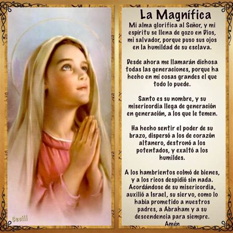 la magnifica prayer